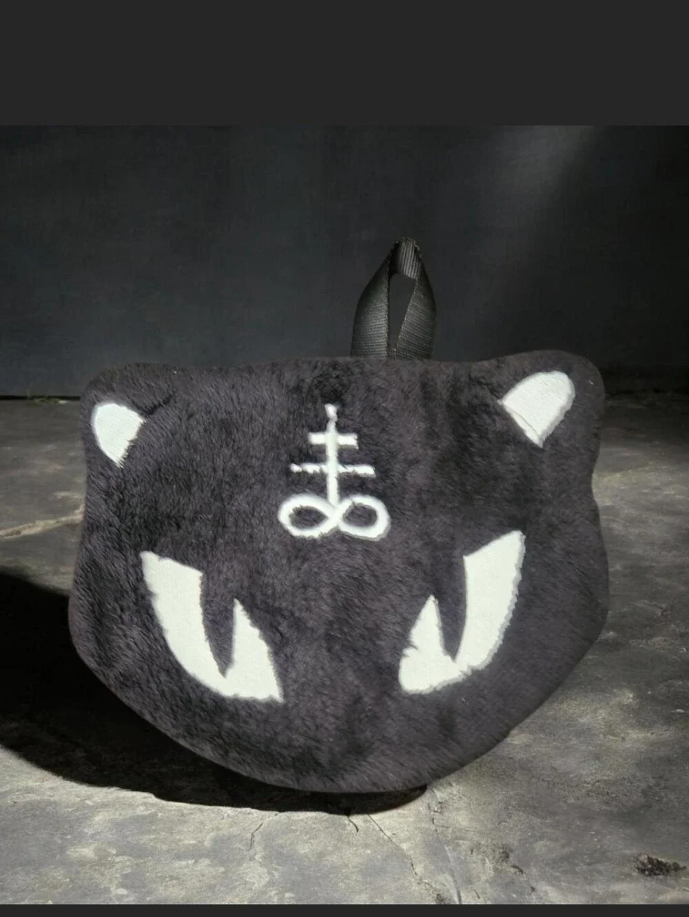 Killstar Lucipurr Fur Backpack OS